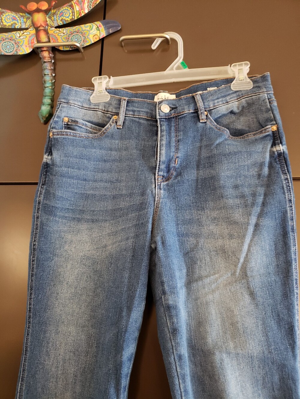 Nicole Miller New York SOHO Women's Skinny Jeans in Midwash Blue Size 8 - Picture 2 of 8